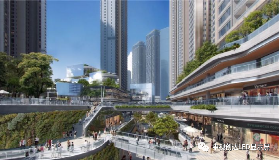中視創(chuàng  )達LED顯示屏助力中洲集團-智造城市未來(lái)